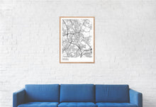 Load image into Gallery viewer, Map of Walsall, United Kingdom