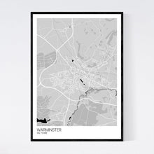 Load image into Gallery viewer, Warminster Town Map Print