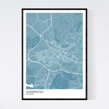 Load image into Gallery viewer, Warminster Town Map Print