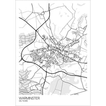 Load image into Gallery viewer, Map of Warminster, Wiltshire