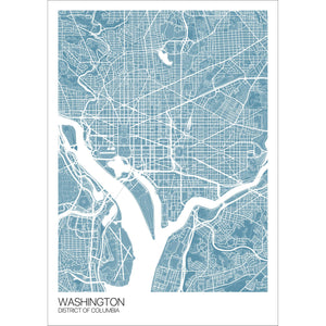 Map of Washington, District of Columbia