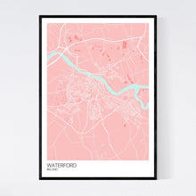 Load image into Gallery viewer, Waterford City Map Print