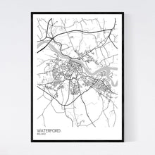 Load image into Gallery viewer, Waterford City Map Print