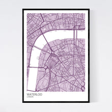 Load image into Gallery viewer, Waterloo Neighbourhood Map Print