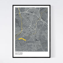 Load image into Gallery viewer, Watford City Map Print