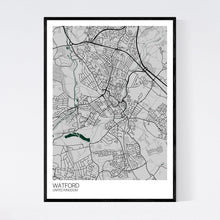 Load image into Gallery viewer, Watford City Map Print