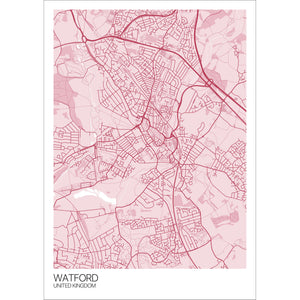 Map of Watford, United Kingdom