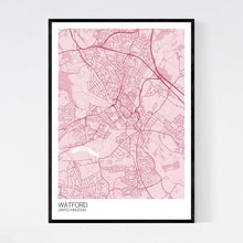 Load image into Gallery viewer, Map of Watford, United Kingdom