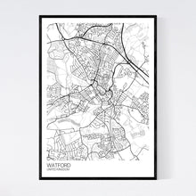 Load image into Gallery viewer, Watford City Map Print