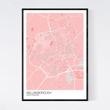 Load image into Gallery viewer, Map of Wellingborough, United Kingdom