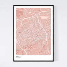 Load image into Gallery viewer, Wels City Map Print