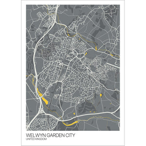 Map of Welwyn Garden City, United Kingdom