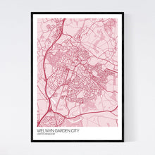 Load image into Gallery viewer, Welwyn Garden City City Map Print