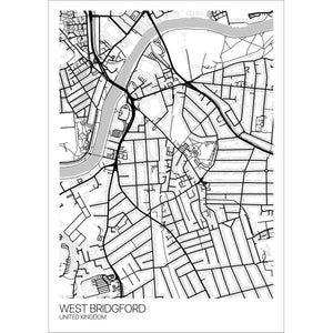 Map of West Bridgford, United Kingdom