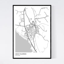 Load image into Gallery viewer, West Kilbride Town Map Print