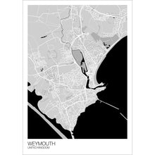 Load image into Gallery viewer, Map of Weymouth, United Kingdom