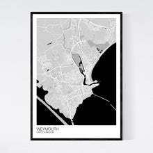 Load image into Gallery viewer, Map of Weymouth, United Kingdom
