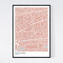 Load image into Gallery viewer, Whitechapel Neighbourhood Map Print