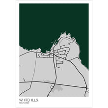 Load image into Gallery viewer, Map of Whitehills, Scotland