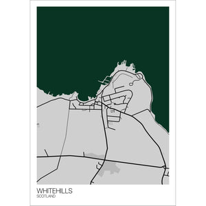 Map of Whitehills, Scotland
