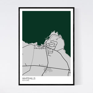 Map of Whitehills, Scotland