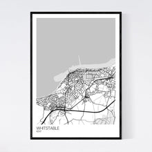 Load image into Gallery viewer, Map of Whitstable, Kent