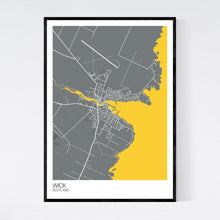 Load image into Gallery viewer, Wick Town Map Print