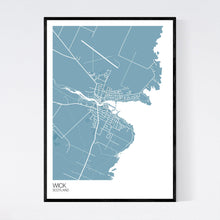 Load image into Gallery viewer, Wick Town Map Print