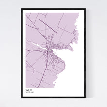 Load image into Gallery viewer, Wick Town Map Print