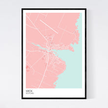 Load image into Gallery viewer, Wick Town Map Print