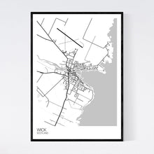 Load image into Gallery viewer, Wick Town Map Print