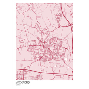 Map of Wickford, Essex