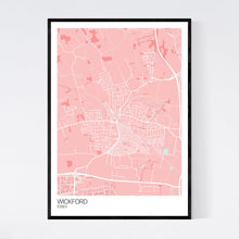 Load image into Gallery viewer, Wickford Town Map Print