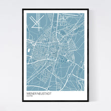 Load image into Gallery viewer, Wiener Neustadt City Map Print