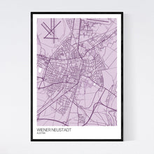 Load image into Gallery viewer, Wiener Neustadt City Map Print
