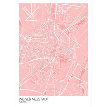 Load image into Gallery viewer, Map of Wiener Neustadt, Austria