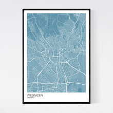 Load image into Gallery viewer, Wiesbaden City Map Print