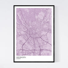 Load image into Gallery viewer, Wiesbaden City Map Print
