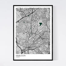 Load image into Gallery viewer, Wimbledon Neighbourhood Map Print