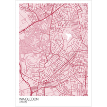 Load image into Gallery viewer, Map of Wimbledon, London