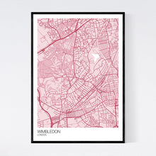 Load image into Gallery viewer, Map of Wimbledon, London
