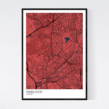 Load image into Gallery viewer, Wimbledon Neighbourhood Map Print