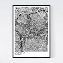 Load image into Gallery viewer, Winterthur City Map Print