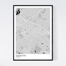 Load image into Gallery viewer, Wokingham Town Map Print