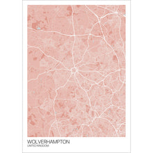 Load image into Gallery viewer, Map of Wolverhampton, United Kingdom