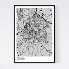 Load image into Gallery viewer, Map of Wrexham, United Kingdom