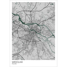 Load image into Gallery viewer, Map of Wrocław, Poland