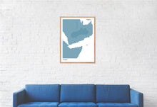 Load image into Gallery viewer, Map of Yemen, 