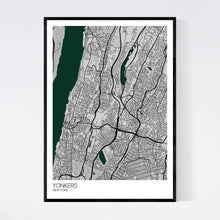 Load image into Gallery viewer, Map of Yonkers, New York