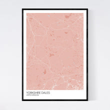 Load image into Gallery viewer, Yorkshire Dales Region Map Print